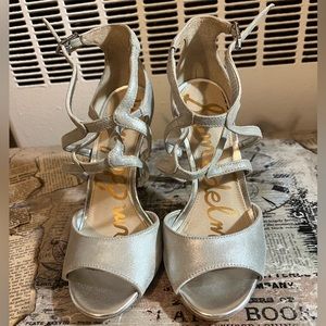 Sam Edelman silver shoes